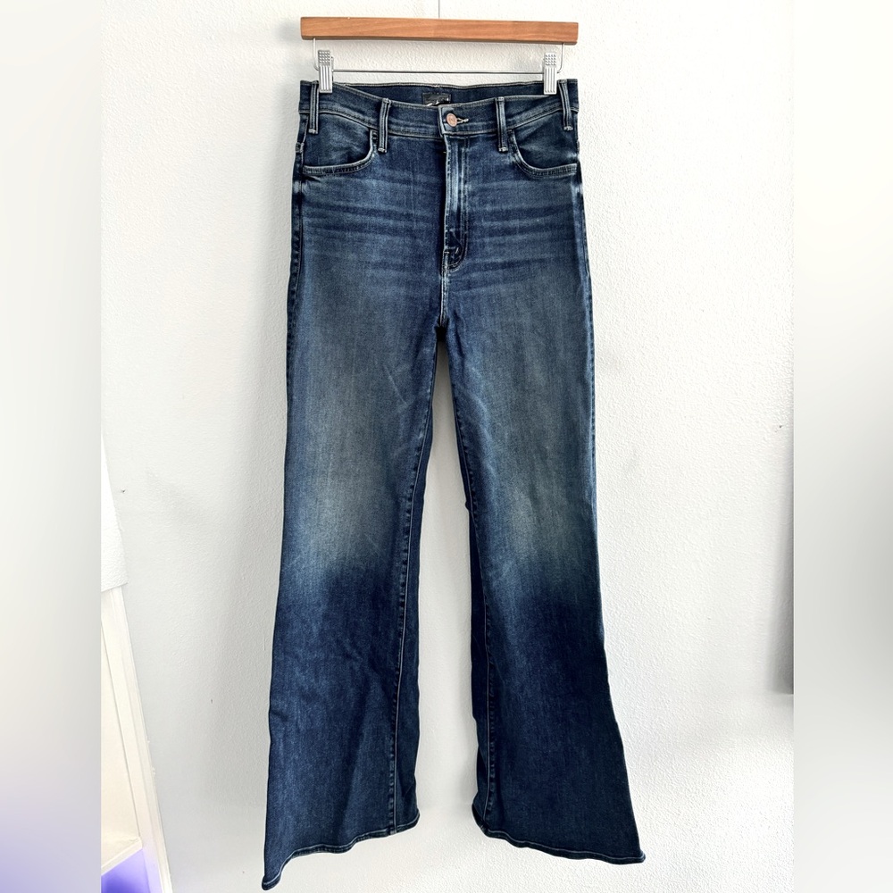 The Doozy, flared mother jeans